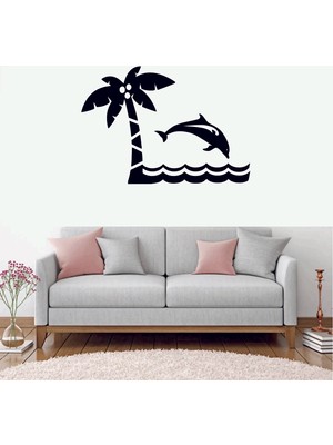 Başaran Sticker Yunus Ve Deniz Dekoratif Duvar Sticker