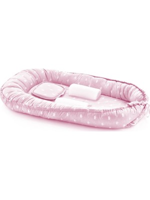 Babyjem Anne - Baba Yanı Yatağı Pembe Taç
