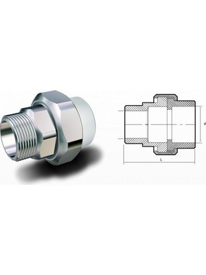 PPR C Oynar Başlık DD Rekor 25*3/4