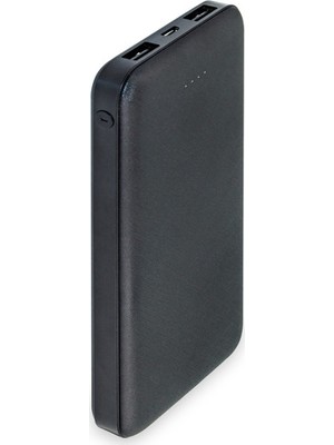 Dexim Slim 10000 mAh Powerbank – 2 USB Çıkışlı, 5V, Çoklu Cihaz Uyumlu Taşınabilir Hızlı Şarj Cihazı