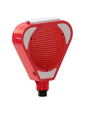 Solar Flaşörlü Uyarı Lambası Kırmızı UT 8502