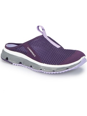 Lumberjack Castello Wmn Mor Koyu Gri Kadın Terlik