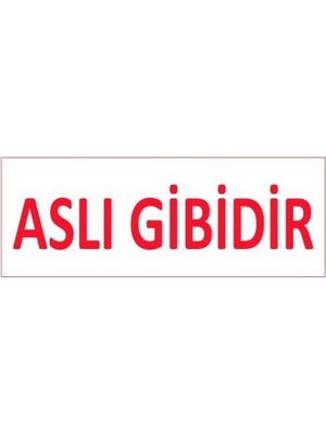 Sırdaş 911 Aslı Gibidir Otomatik Kaşe