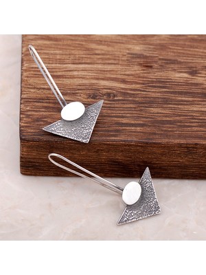 Sümer Telkari Laben Tasarım Elişi Gümüş Küpe 4043