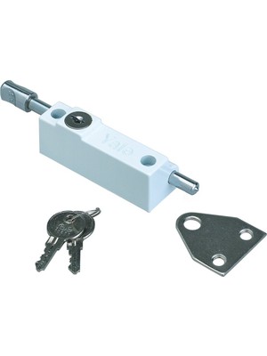 Yale P124W Sürgülü Kapı Pencere Kilidi Beyaz