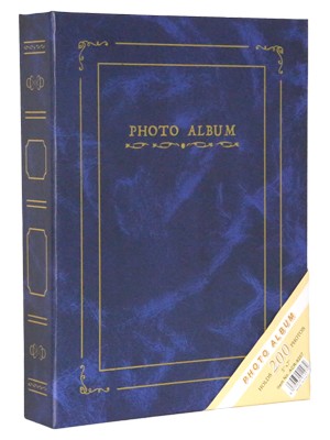 Acr 200’lük 13 x 18 cm Ciltbezli Fotoğraf Albümü "Mavi"