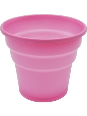 Cansüs 25li Tek Kullanımlık Plastik Bardak Pembe