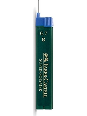 Faber-Castell Min Polymer 9067 S B 0.7 mm Renk Kodu Gösteren Kapaklı Kalem Parça Sayısı