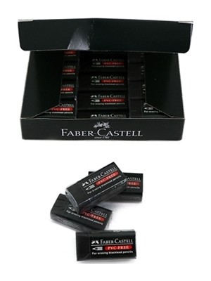 Faber-Castell  7089-30 Siyah Silgi Küçük Boy