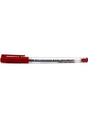 Faber-Castell 1440 Kırmızı Tükenmez Kalem 1 Adet Renkli Yazım Deneyimi İçin İdeal