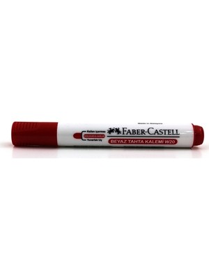Faber-Castell  W20 Kırmızı Tahta Kalemi 254021