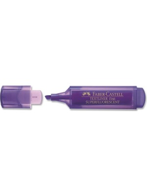 Faber-Castell  Fosforlu Mor Şeffaf Gövde Kalem 154636