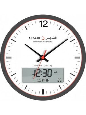 Alfajr Alarmlı Cr-23 Duvar Saati