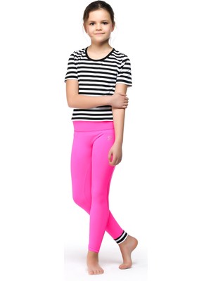 Fit21 Kids Pembe Kız Çocuk Tayt