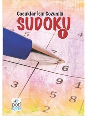 Çocuklar İçin Çözümlü Sudoku 1