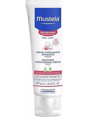 Mustela Soothing Moisturizing Cream Face 40 Ml      / Rahatlatıcı Yüz Kremi