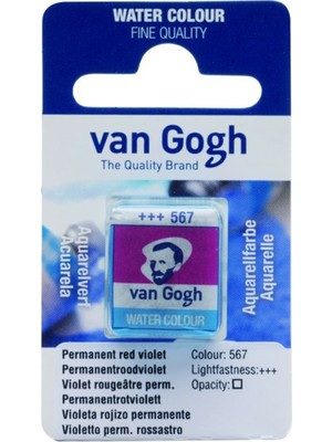 Van Gogh Suluboya Tablet Permanent Red Violet