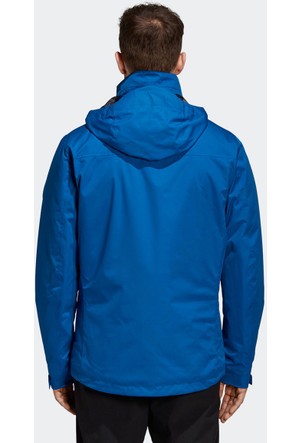 Adidas Bq7779 Erkek Mavi Mont