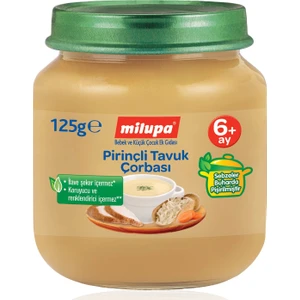 Pirinçli Tavuk Çorbası Kavanoz 125 g 6+ Ay