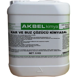 Zemin Kar ve Buz Çözücü Kimyasal 5 Kg