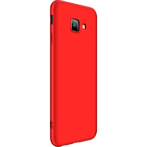Samsung Galaxy J4 Core Kılıf Double Dip 360 Protective Kırmızı