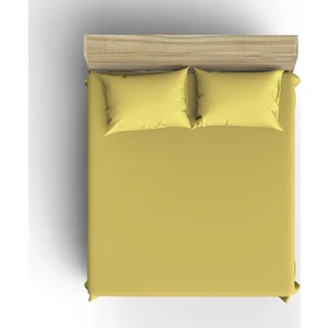 Sari 160X200 Çift Kişilik Lastikli Çarşaf Ve 2 Y.Kılıfı