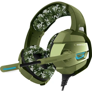 RM-K5 Kamuflaj 7.1 Surround Sound System USB Oyuncu Kulaklığı