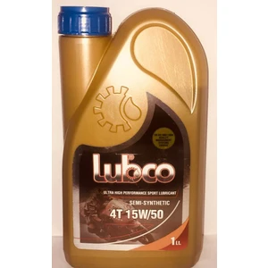 Lubco Semi-Synthetic 4T 15W50 1 Lt Motosiklet Yağı