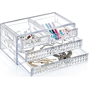 Box Up Diamond 4 Gözlü Çekmece Organizer