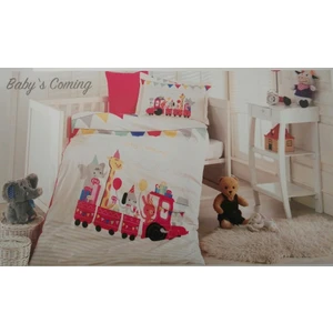 Bebek Nevresim Takımı Bebe Baby'S Comıng Krem