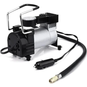 PİRANHA 12V 120W BASINÇ GÖSTERGE MİNİ HAVA POMPASI KOMPRESÖR