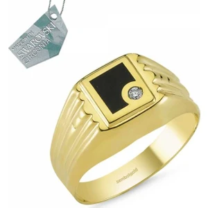 Sembol Gold Bayceo Altın Erkek Yüzük Sg-42-Ad0020