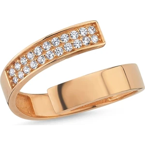 Sembol Gold Rose Altın Eklem Yüzük Onix Taşlı N115430552