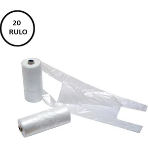 Rulo Poşet Büyük Boy 20 Rulo (Rulo 200' lü)