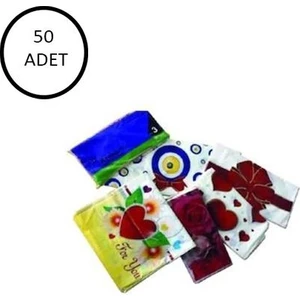 Renkli Takviyeli Poşet 40 X 50 No.4