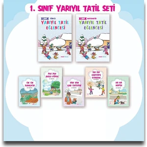 Mavi Deniz Yayınları 1. Sınıf Yarıyıl Tatil Eğlencesi Seti