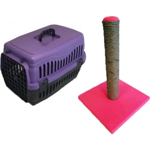 Pet Style Kedi Taşıma Çantası + Kedi Tırmalaması