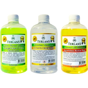 Terlans Yağlı Boya Seti Yardımcı Malzemeler 3 x 500 ml