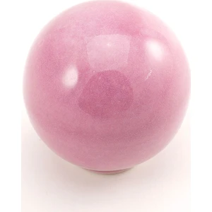 Porselen Beybi Düğme Kulp Mor  PD117