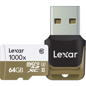 64 GB 1000x 4K Micro SD Hafıza Kartı + 3.0 Kart Okuyucu