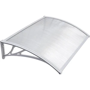 Kapı Üstü Pratik Sundurma 100 X 100 Cm Gri