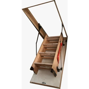 Aytürk Ahşap 70X130 Cm Katlanır Çatı Merdiveni