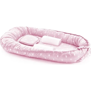 Anne - Baba Yanı Yatağı Pembe Taç