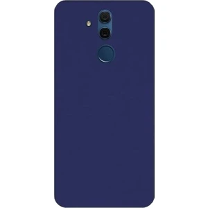 DVR Huawei Mate 20 Lite Silikon Kılıf Premir (Lacivert) + Cam Ekran Koruyucu