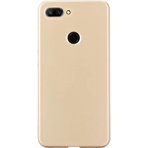 DVR Xiaomi Mi 8 Lite Kılıf Silikon Premier (Gold) + Nano Cam Ekran Koruyucu