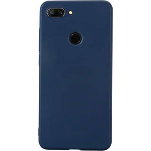 DVR Xiaomi Mi 8 Lite Kılıf Silikon Premier (Lacivert) + Nano Cam Ekran Koruyucu