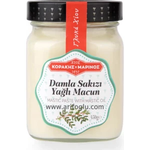 Korakis Marinos Damla Sakızı Macunu - Reçeli - Mastika 453 gr