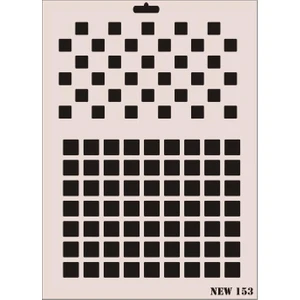 New Seri N-153 Stencil 35x25 cm