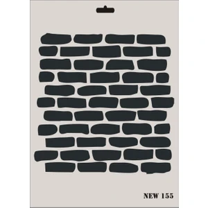 New Seri N-155 Stencil 35x25 cm