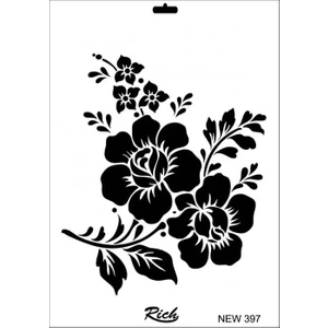 New Seri N-397 Stencil 35x25 cm